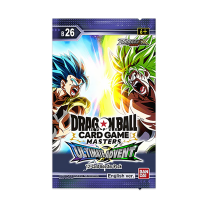 Dragon Ball Super CG Masters: Ultimate Advent [B26] Booster Pack — Zenkai Ex Series Set 09