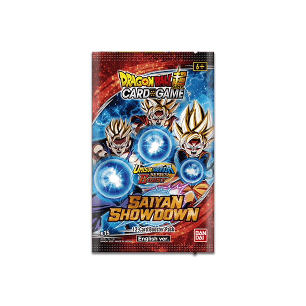 Dragon Ball Super CG: Saiyan Showdown Booster Pack UW06 (B15) - Unison Warrior Series Boost