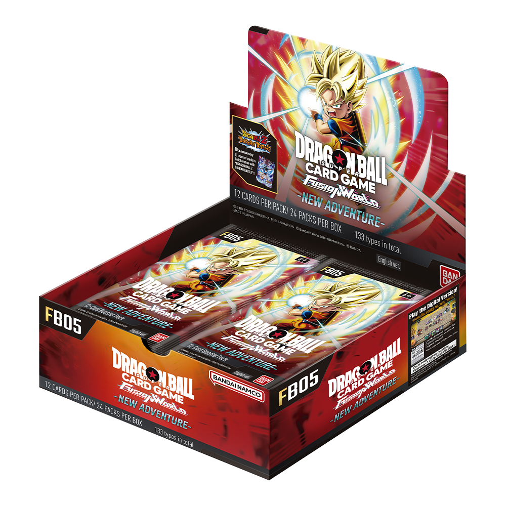 Dragon Ball Super CG: Fusion World – New Adventure Booster Box [FB05]