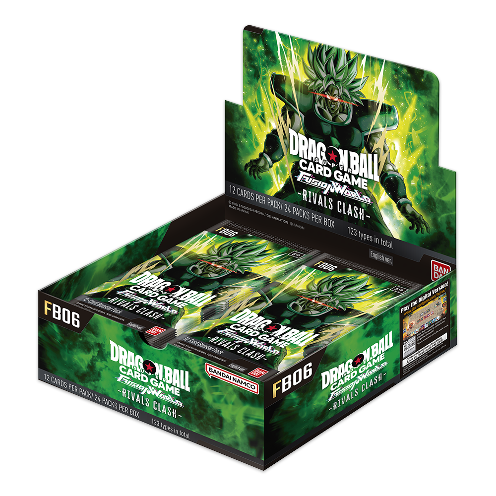 Dragon Ball Super CG: Fusion World – Rivals Clash Booster Box [FB06]