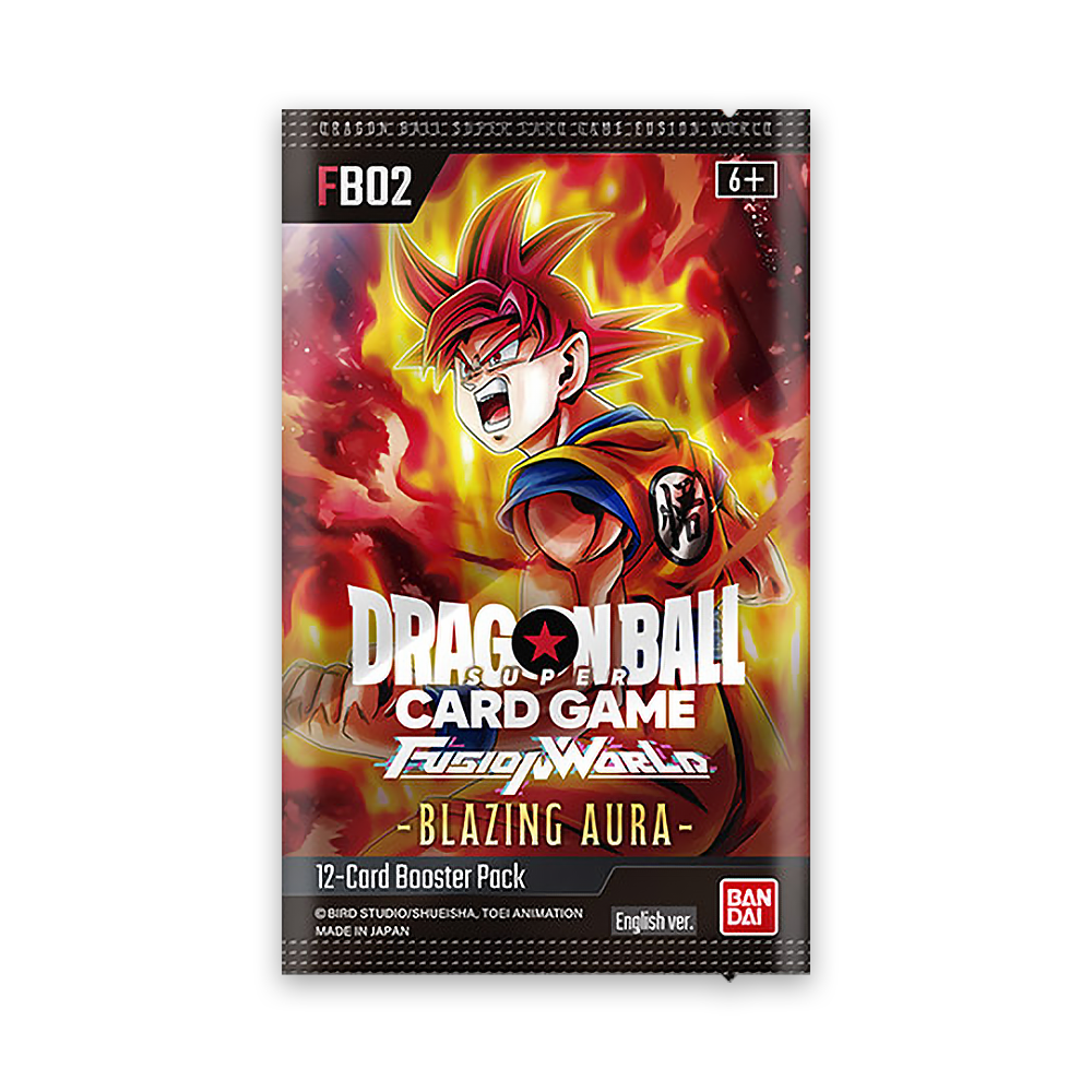 Dragon Ball Super CG: Fusion World – Blazing Aura Booster Pack [FB02]