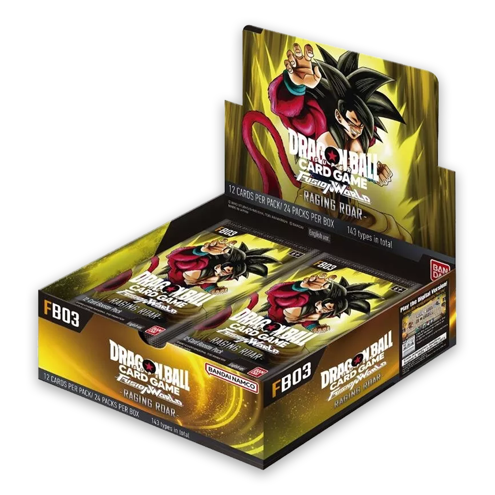 Dragon Ball Super CG: Fusion World – Raging Roar Booster Box [FB03]