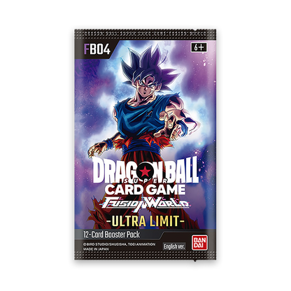 Dragon Ball Super CG: Fusion World – Ultra Limit Booster Pack [FB04]