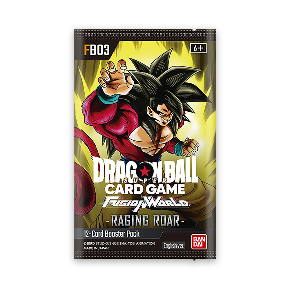 Dragon Ball Super CG: Fusion World – Raging Roar Booster Pack [FB03]