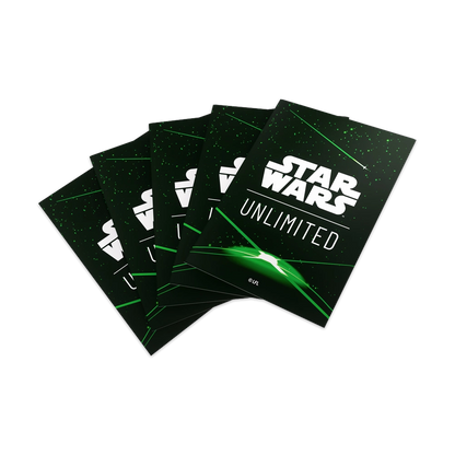 Gamegenic Star Wars: Unlimited Art Sleeves - Card Back Green