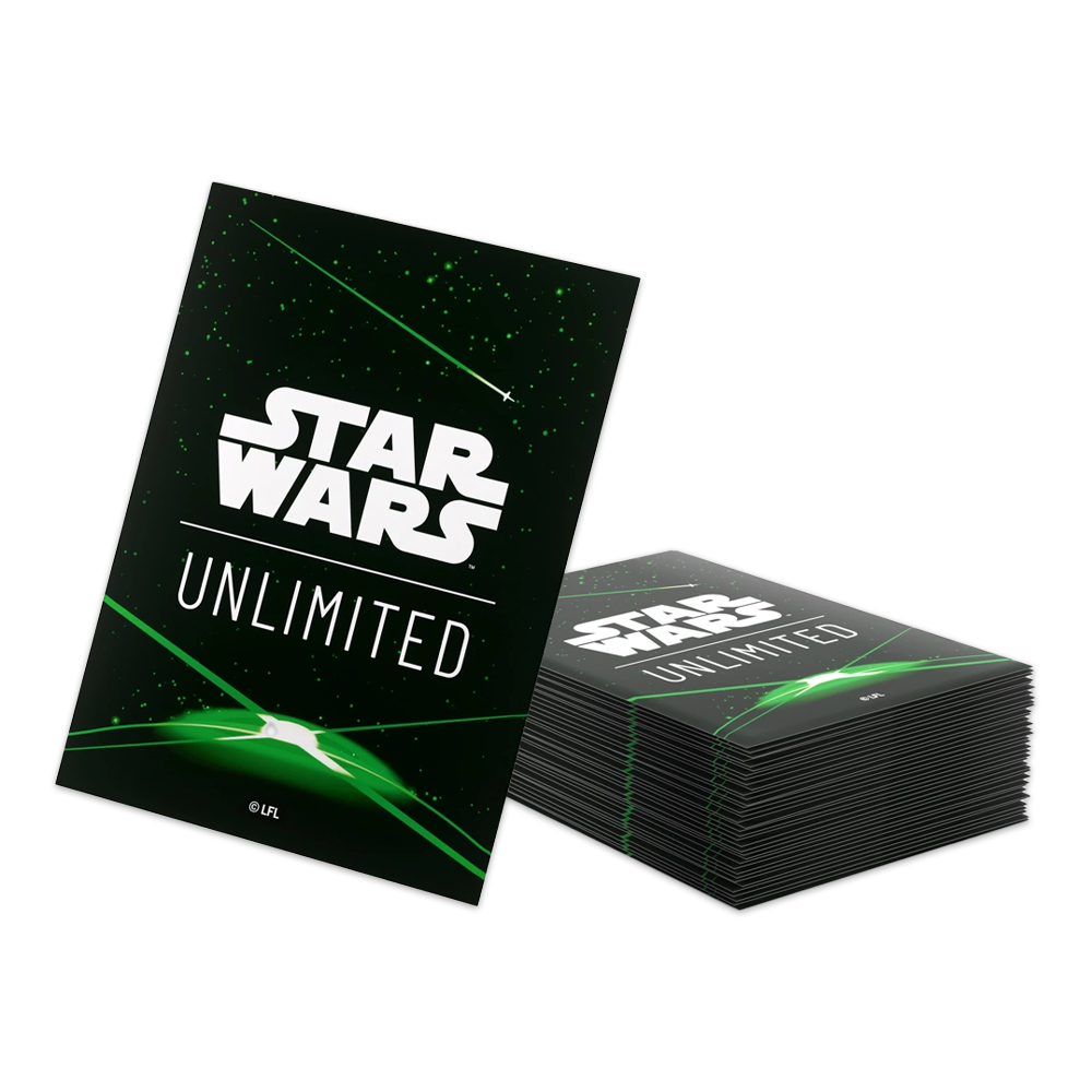 Gamegenic Star Wars: Unlimited Art Sleeves - Card Back Green