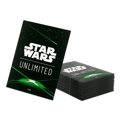 Gamegenic Star Wars: Unlimited Art Sleeves - Card Back Green