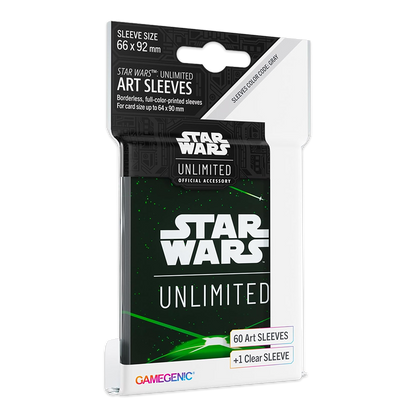 Gamegenic Star Wars: Unlimited Art Sleeves - Card Back Green