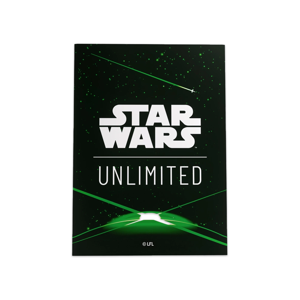 Gamegenic Star Wars: Unlimited Art Sleeves - Card Back Green