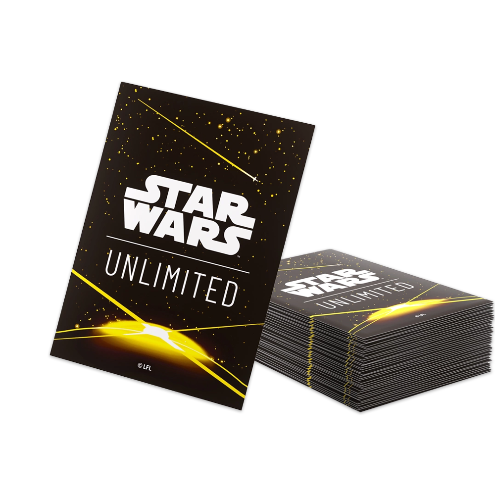 Gamegenic Star Wars: Unlimited Art Sleeves - Card Back Yellow