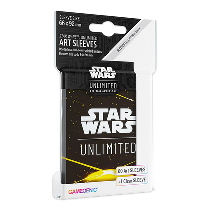 Gamegenic Star Wars: Unlimited Art Sleeves - Card Back Yellow