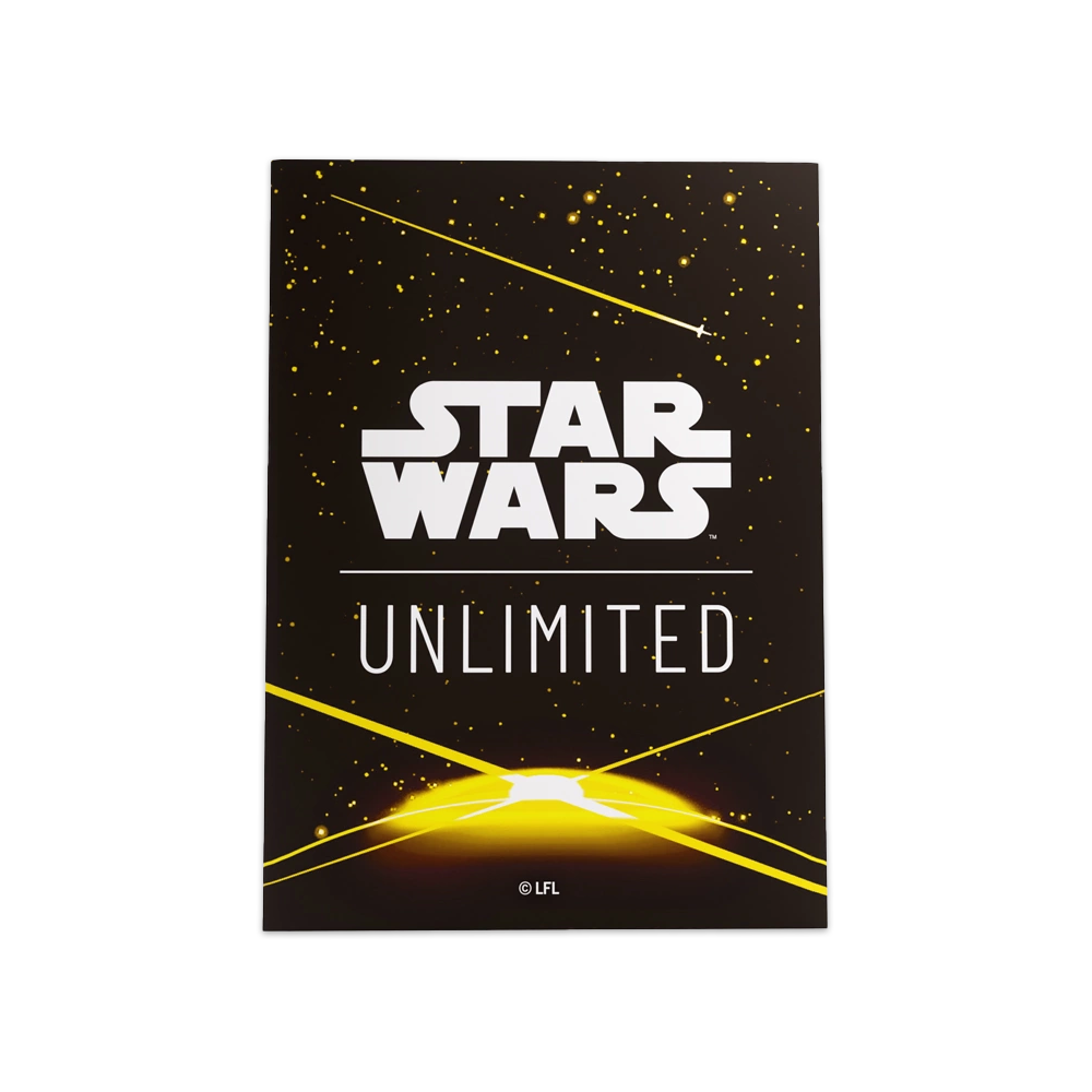 Gamegenic Star Wars: Unlimited Art Sleeves - Card Back Yellow