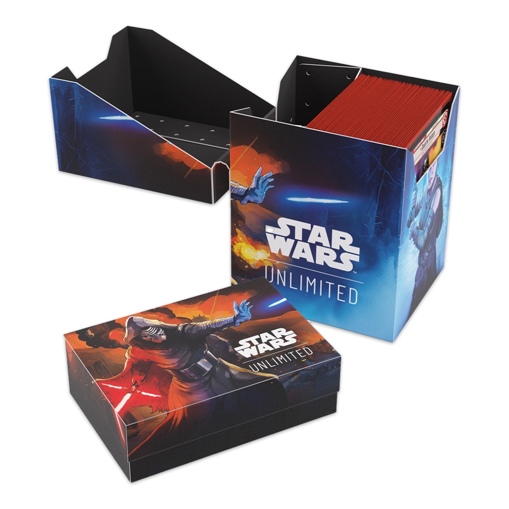 Gamegenic Star Wars: Unlimited Soft Crate - Rey / Kylo Ren