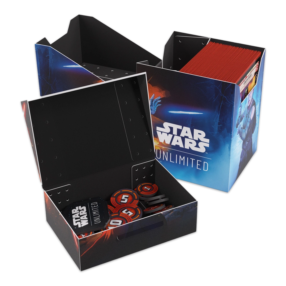 Gamegenic Star Wars: Unlimited Soft Crate - Rey / Kylo Ren