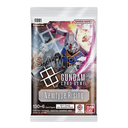 Gundam Card Game: Newtype Rising Booster Pack (GD01)