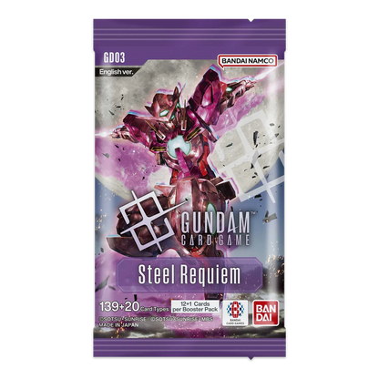 Gundam Card Game: Steel Requiem Booster Box (GD03)