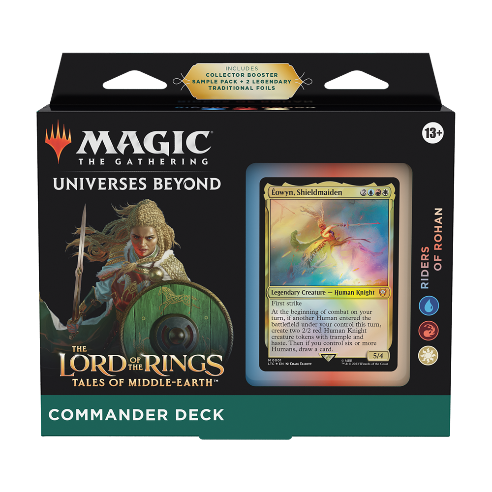 Magic: The Gathering The Lord of the Rings: Tales of Middle-earth Commander Deck - Riders of Rohan