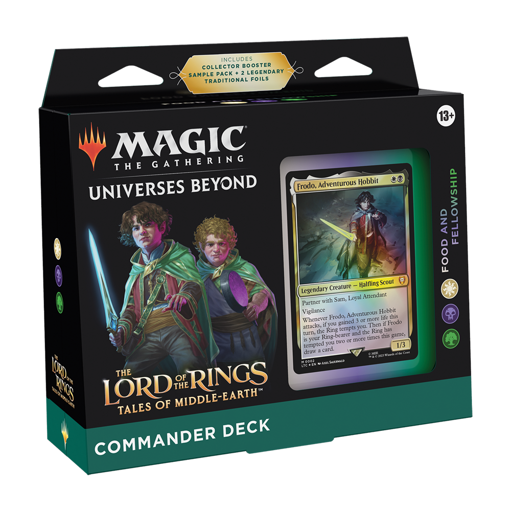 Magic: The Gathering The Lord of the Rings: Tales of Middle-earth Commander Deck - Food & Fellowship