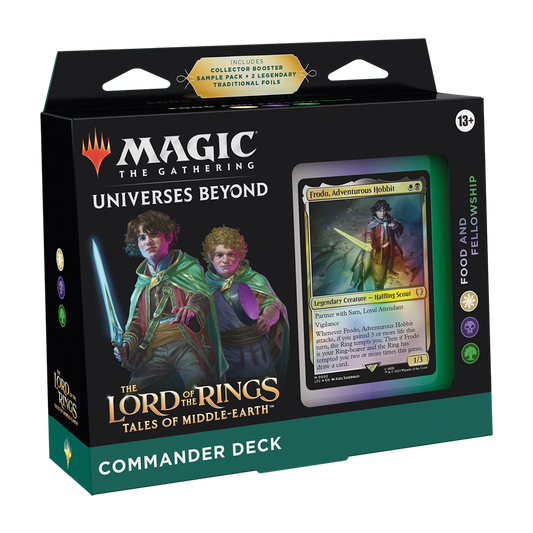 Magic: The Gathering The Lord of the Rings: Tales of Middle-earth Commander Deck - Food & Fellowship