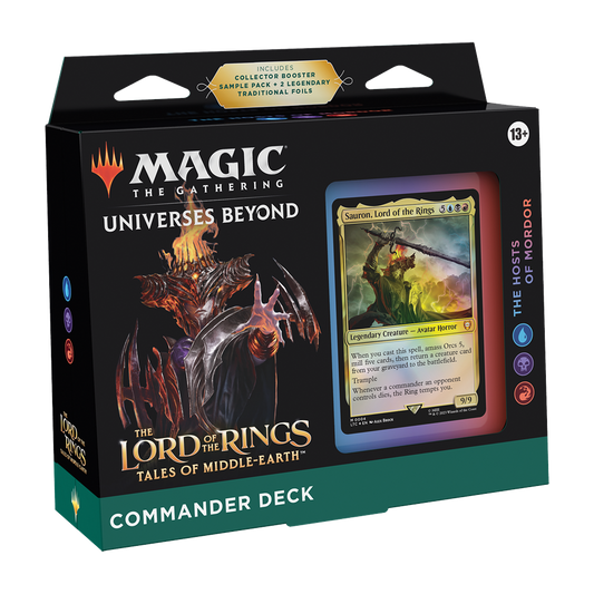 Magic: The Gathering The Lord of the Rings: Tales of Middle-earth Commander Deck - The Hosts of Mordor