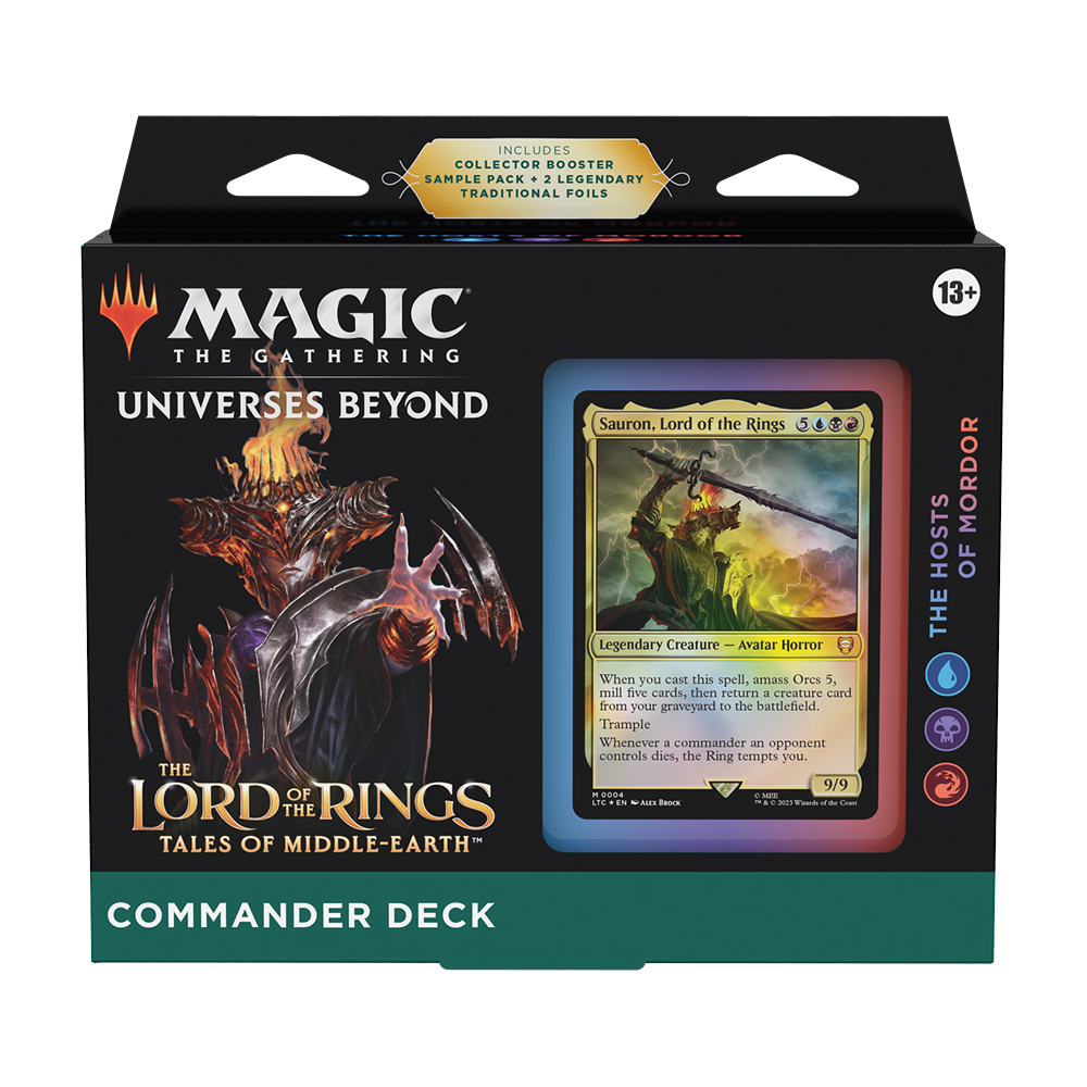 Magic: The Gathering The Lord of the Rings: Tales of Middle-earth Commander Deck - The Hosts of Mordor