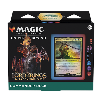 Magic: The Gathering The Lord of the Rings: Tales of Middle-earth Commander Deck - The Hosts of Mordor