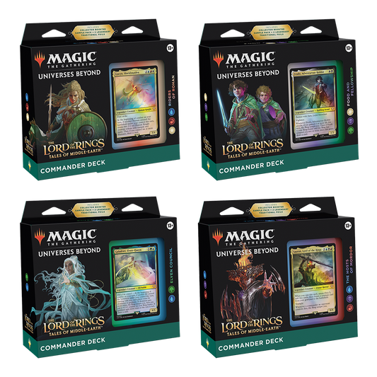 Magic: The Gathering The Lord of the Rings: Tales of Middle-earth Commander Deck Bundle