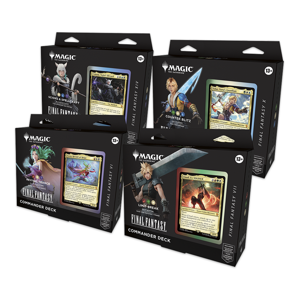 Magic: The Gathering—FINAL FANTASY Commander Deck Bundle