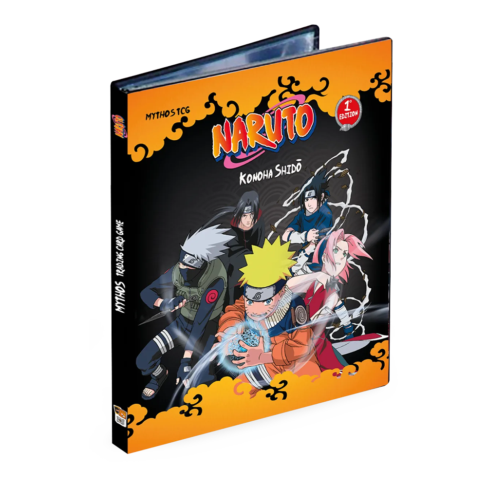 Naruto Mythos TCG – Set 01 – Konoha Shido – Collector Binder
