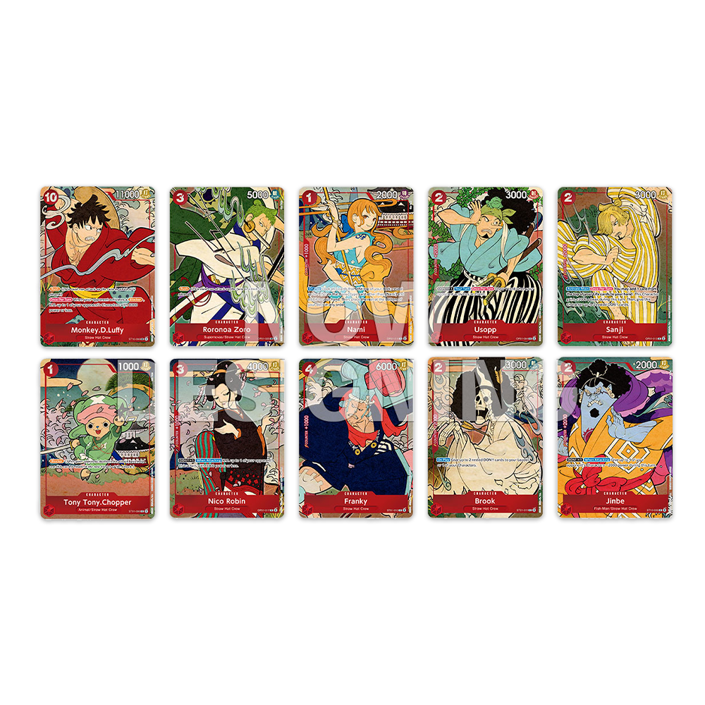 One Piece Card Game English 1st Anniversary Set