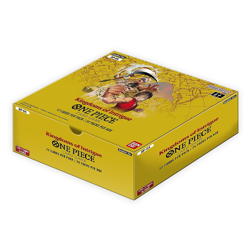 One Piece Card Game: Kingdoms of Intrigue [OP-04] Booster Box Closed