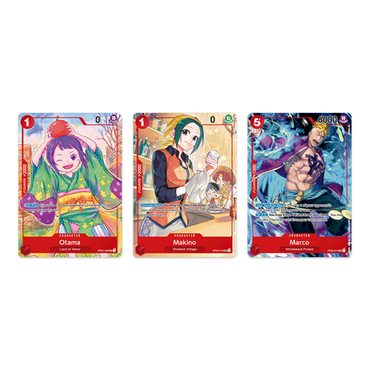 One Piece Card Game Japanese 1st Anniversary Set (English Version) Promos