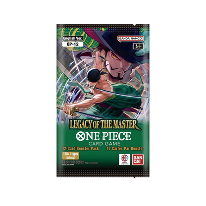 One Piece Card Game: Legacy of the Masters [OP-12] Booster Pack