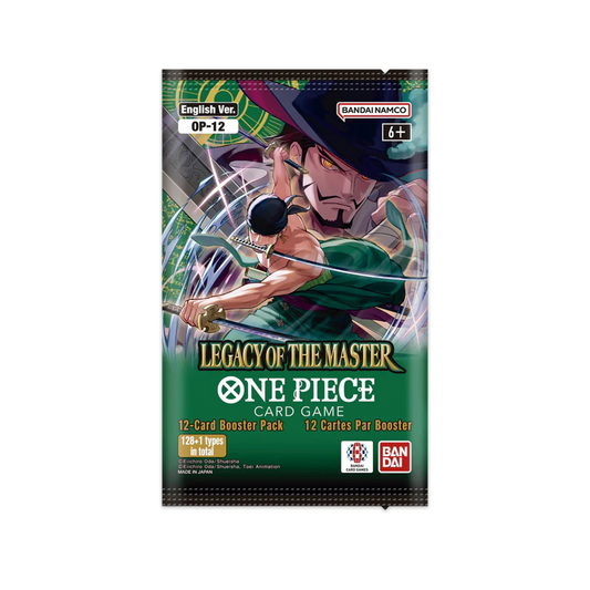 One Piece Card Game: Legacy of the Masters [OP-12] Booster Pack
