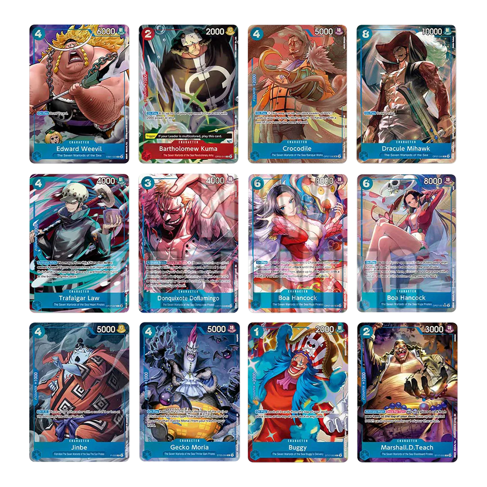 One Piece Card Game: Seven Warlords of the Sea Binder Set Promos