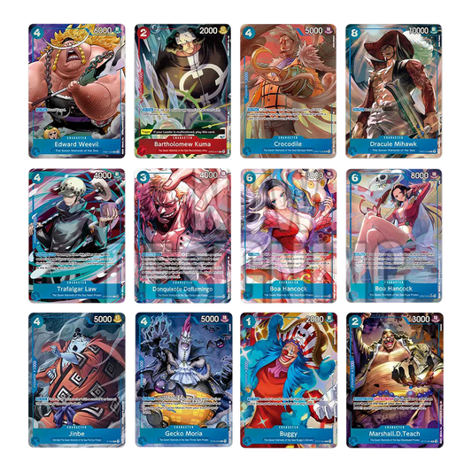 One Piece Card Game: Seven Warlords of the Sea Binder Set Promos