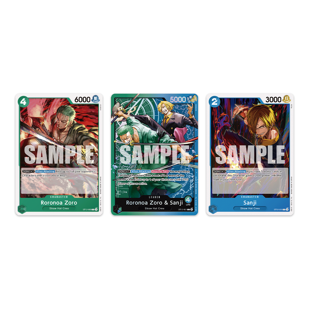 One Piece Card Game – Zoro & Sanji Starter Deck [ST-12]