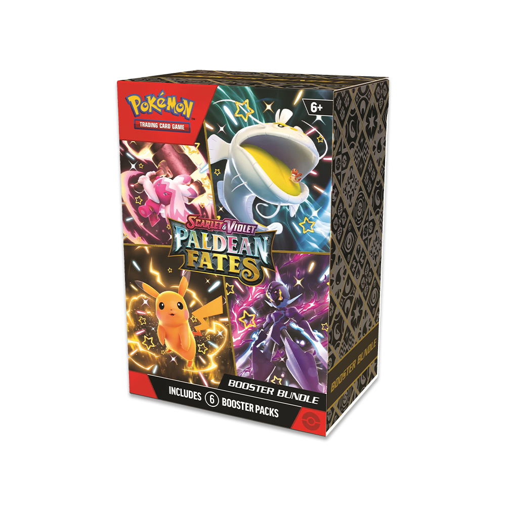 Pokémon TCG: Scarlet & Violet — Paldean Fates Booster Bundle Side