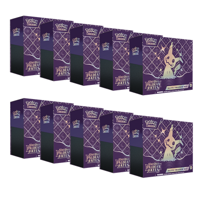 Pokémon TCG: Scarlet & Violet — Paldean Fates Elite Trainer Box Case of 10