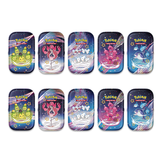 Pokémon TCG: Scarlet & Violet – Paldean Fates Mini Tin Bundle - Set of 10 - Sealed Case