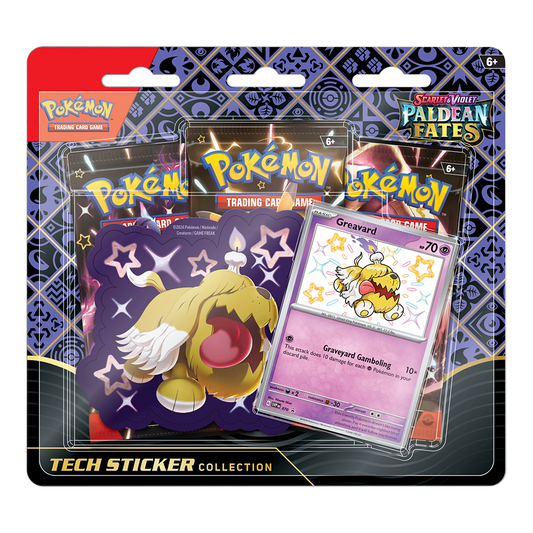 Pokémon TCG: Scarlet & Violet — Paldean Fates Tech Sticker Collection - Greavard