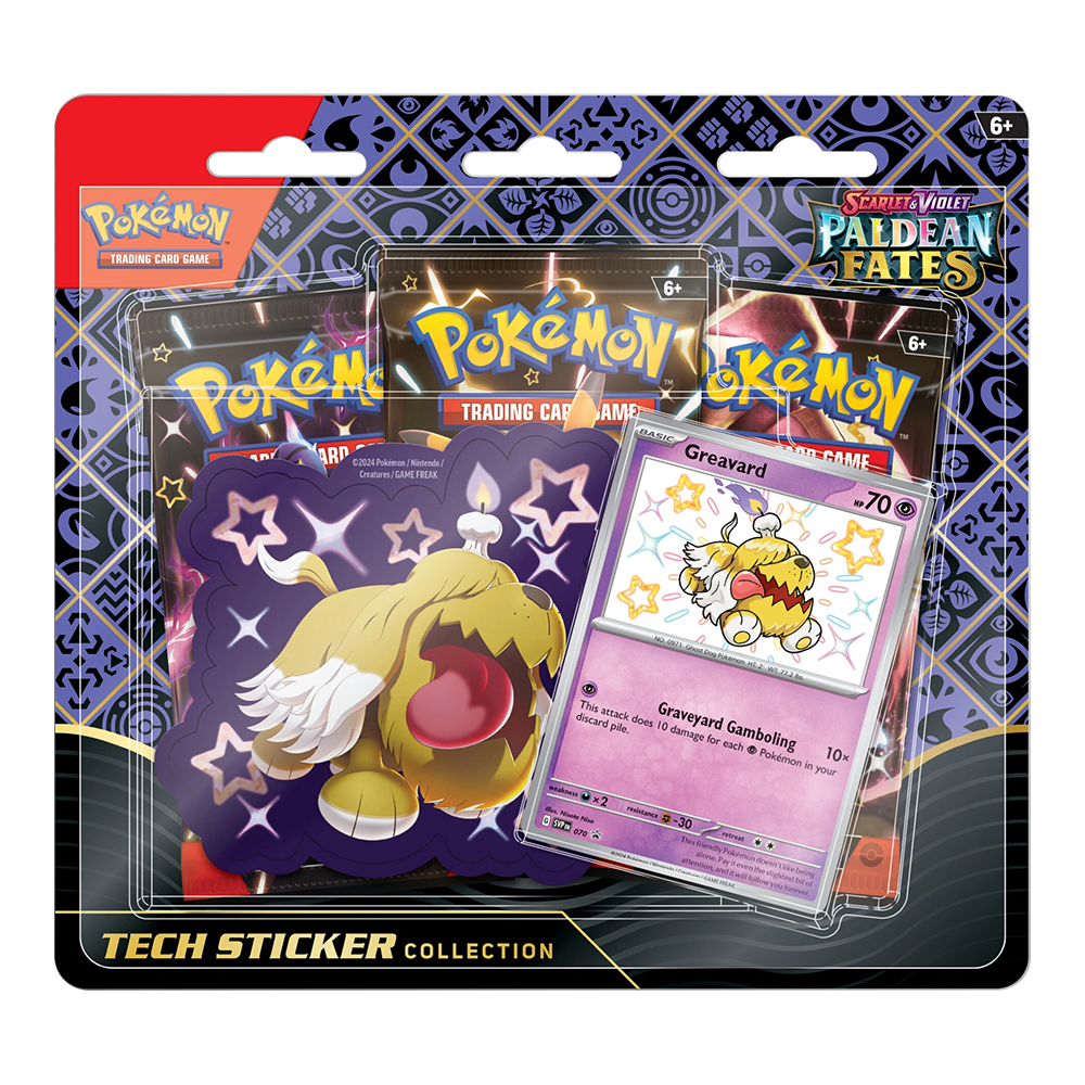 Pokémon TCG: Scarlet & Violet — Paldean Fates Tech Sticker Collection - Greavard