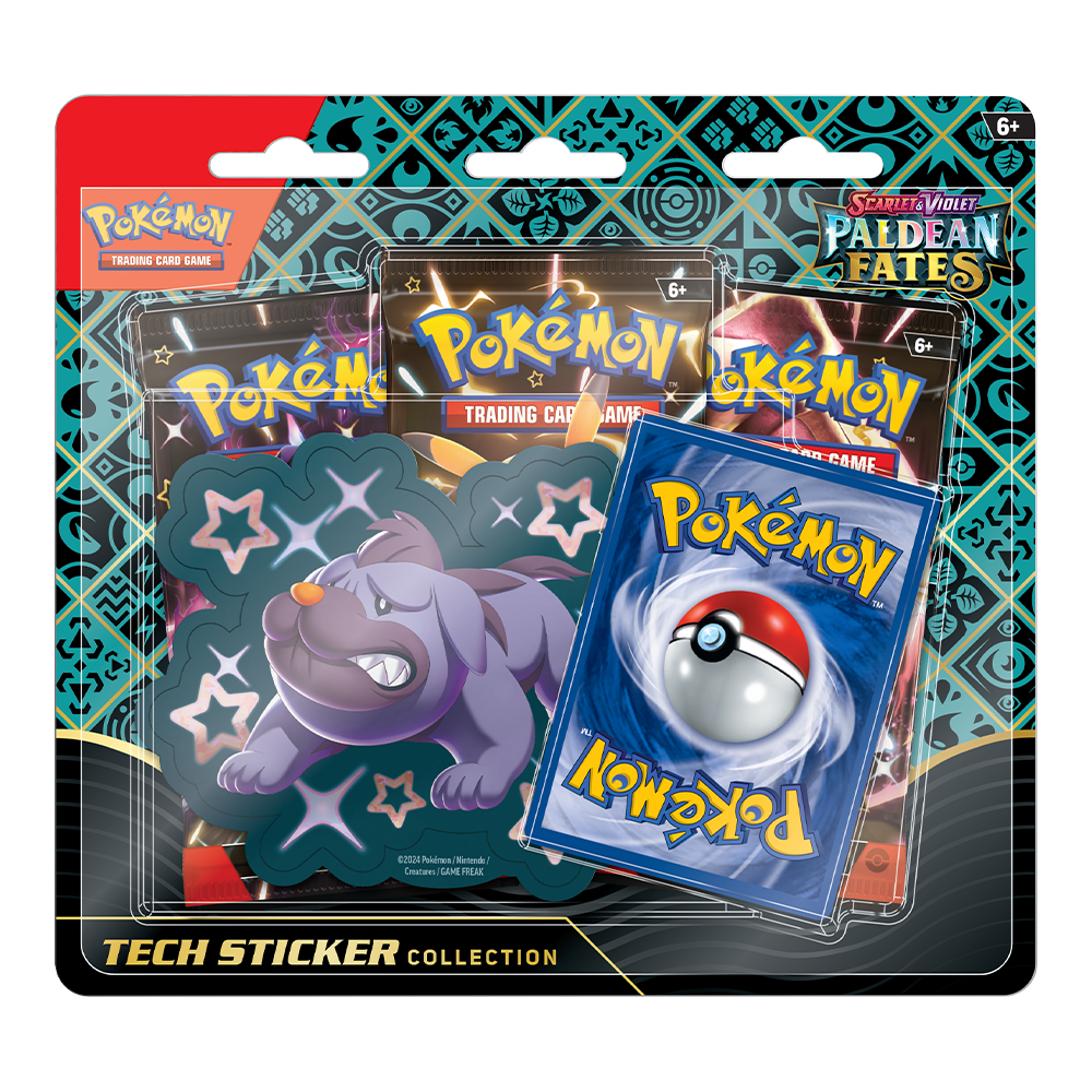 Pokémon TCG: Scarlet & Violet — Paldean Fates Tech Sticker Collection - Maschiff