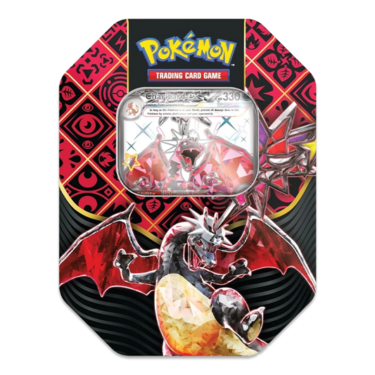 Pokémon TCG: Scarlet & Violet – Paldean Fates Tin - Tera Charizard ex