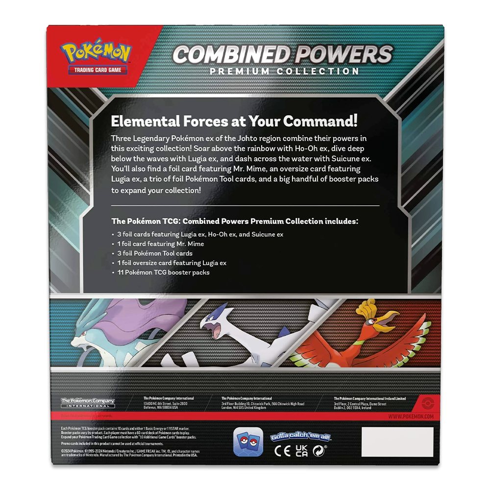 Pokemon TCG: Combined Powers Premium Collection Box Back