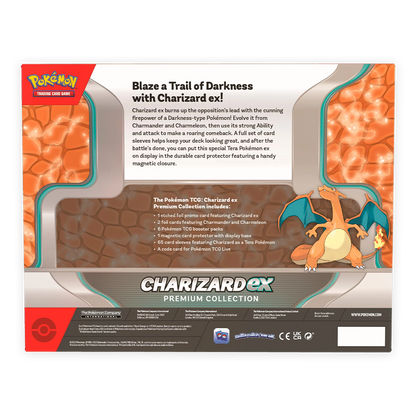 Pokémon TCG: Charizard ex Premium Collection Back