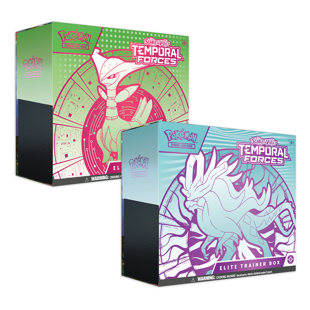 Pokémon TCG: Scarlet & Violet – Temporal Forces Elite Trainer Box Bundle