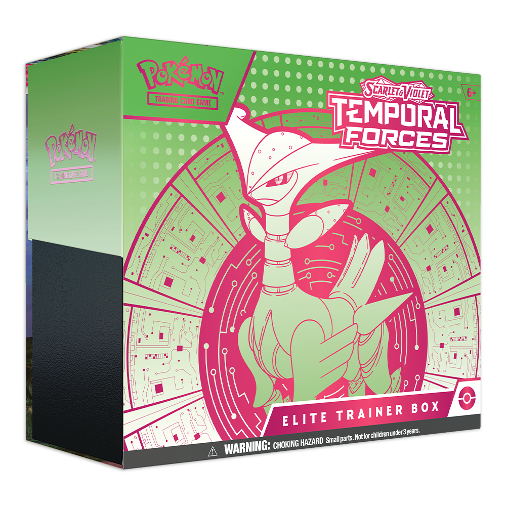 Copy of Pokémon TCG: Scarlet & Violet – Temporal Forces Elite Trainer Box - Iron Leaves