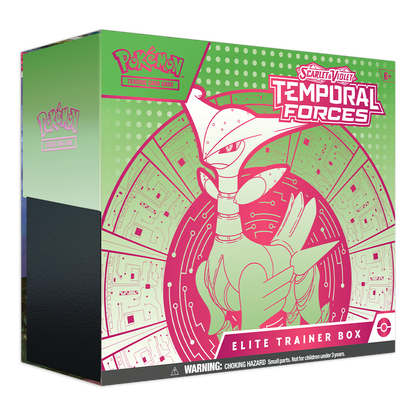 Copy of Pokémon TCG: Scarlet & Violet – Temporal Forces Elite Trainer Box - Iron Leaves