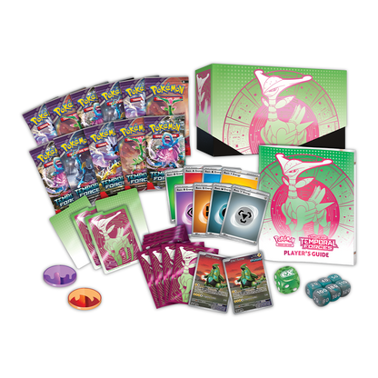 Copy of Pokémon TCG: Scarlet & Violet – Temporal Forces Elite Trainer Box - Iron Leaves